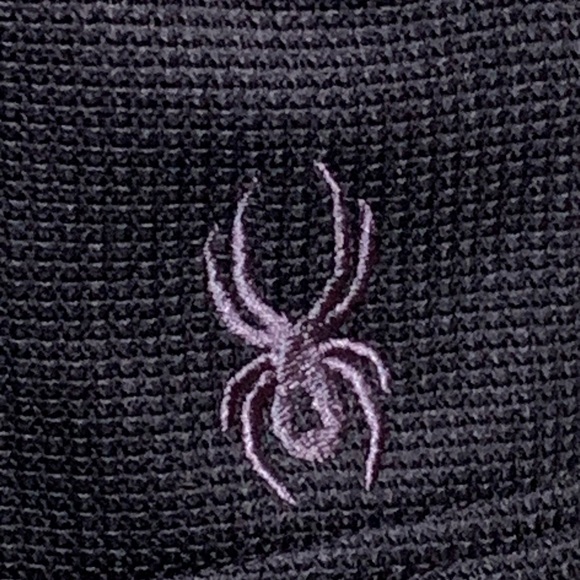 Spyder Womens Size Medium Solid Black Full Zip Knit Hoodie Sweater SPFFDO15-001 - Picture 3 of 6